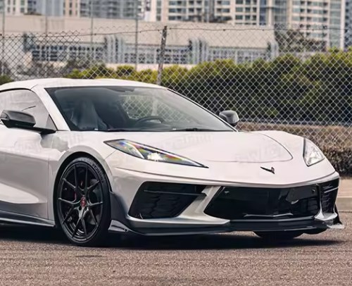 ბამპერის CORVETTE 2014-2019 AMPP დიფუზორი უკანა